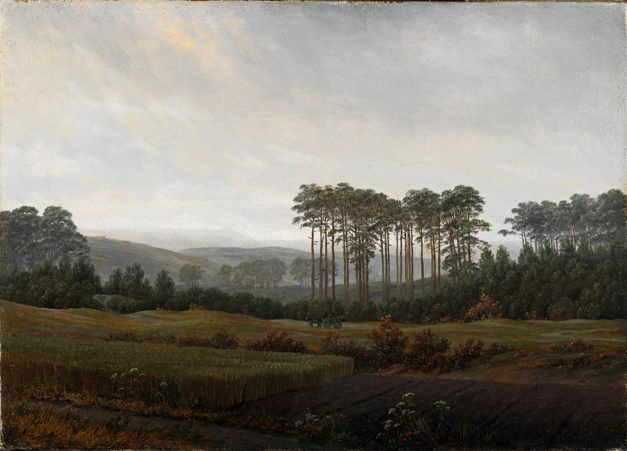 Momente des Tages: Der Nachmittag von Caspar David Friedrich