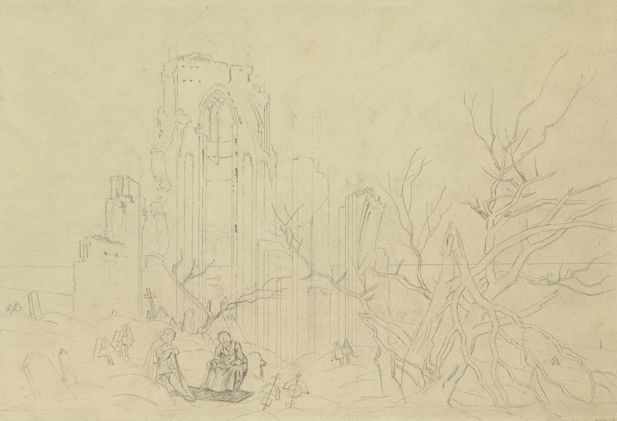 Studie für Winter, 1803 von Caspar David Friedrich