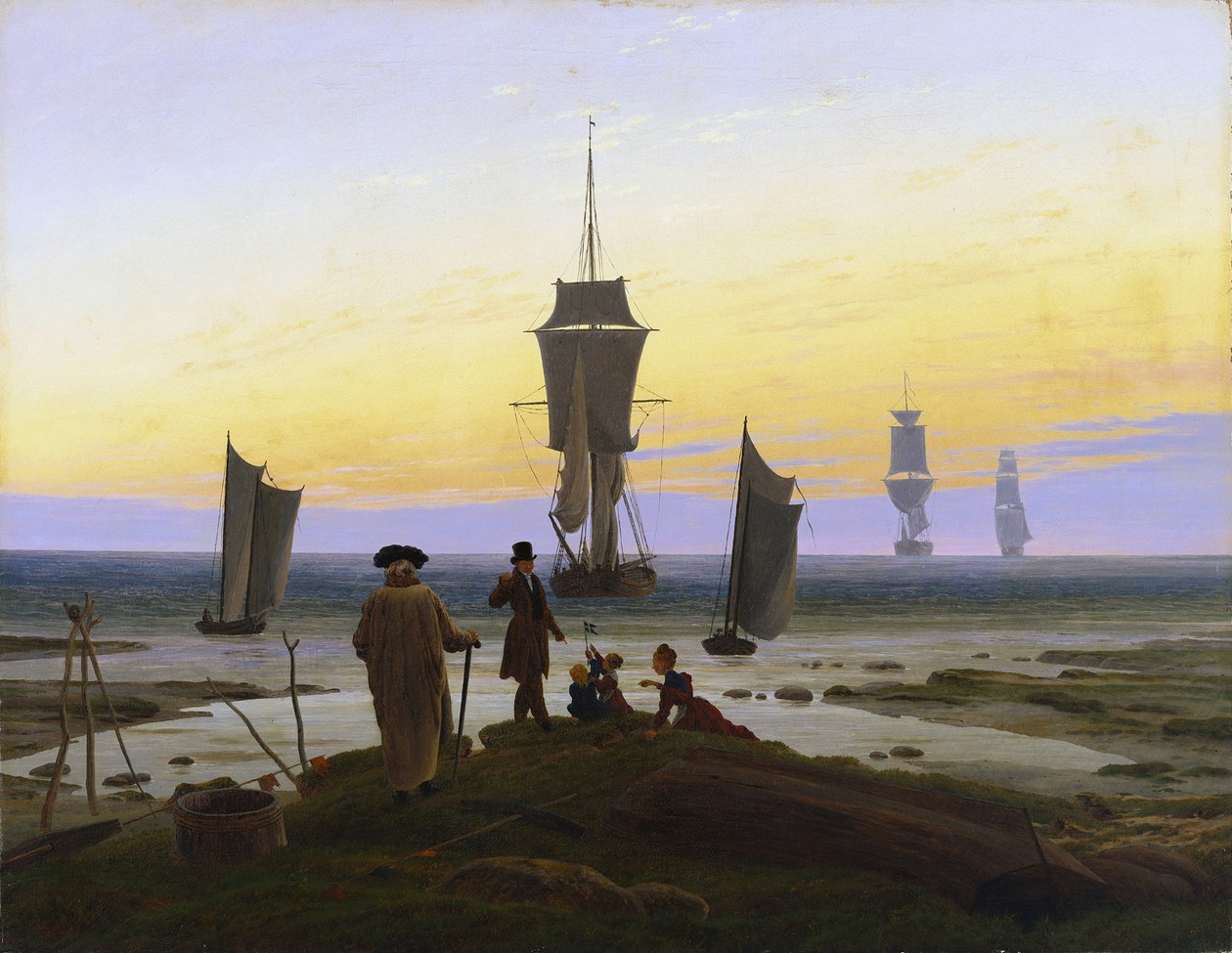Die Lebensstufen von Caspar David Friedrich