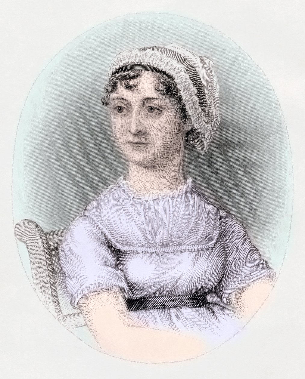 Porträt von Jane Austen, ca. 1850 von Cassandra (after) Austen