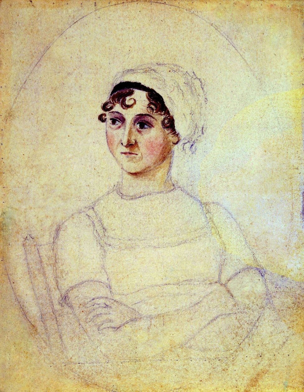 Jane Austen (restauriert & überarbeitet) von Cassandra Austen