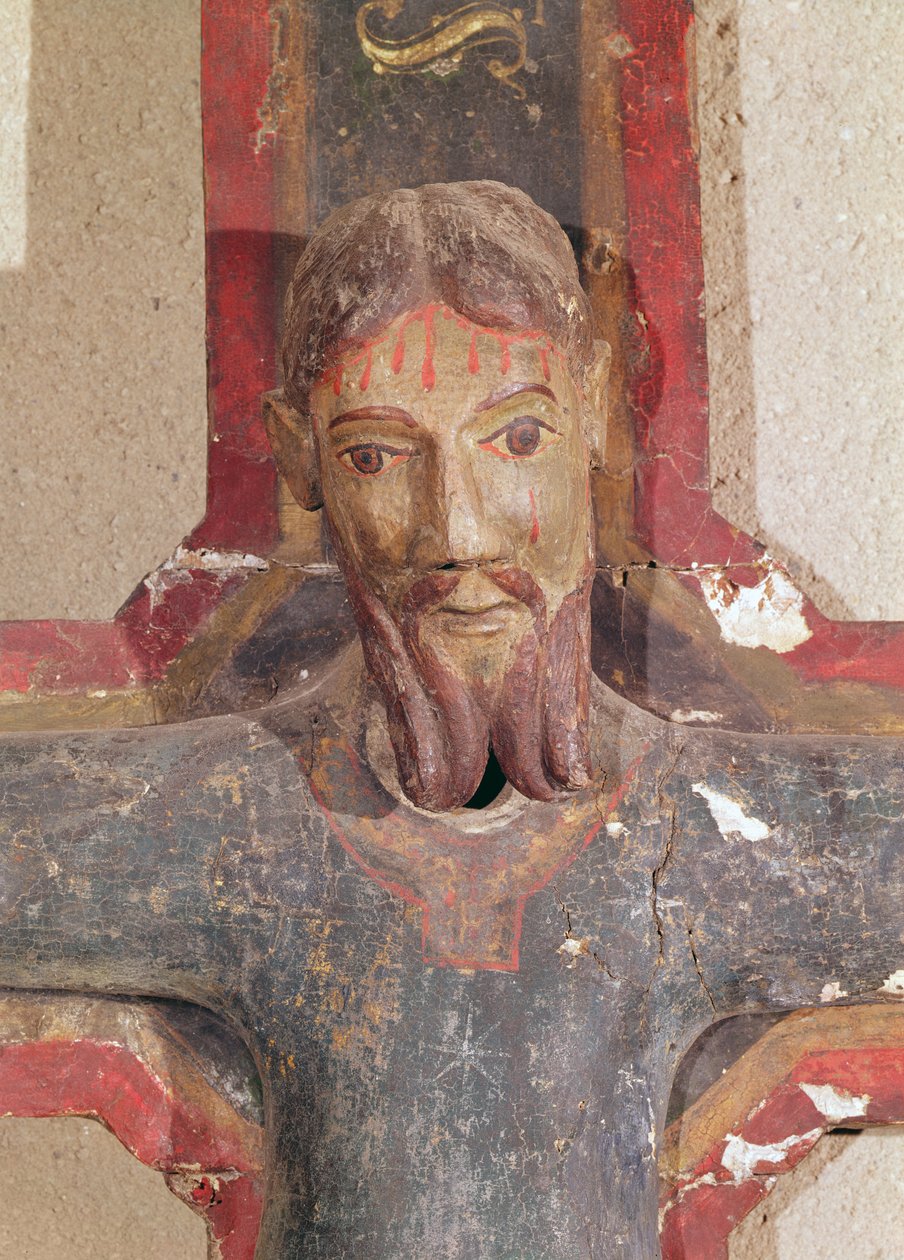 Magestat von La Llagonne (Detail) von Catalan School