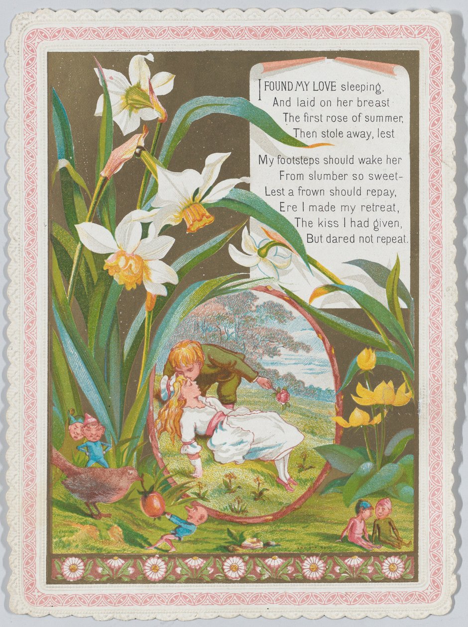 Valentinstag, 1874 von Catherine Greenaway