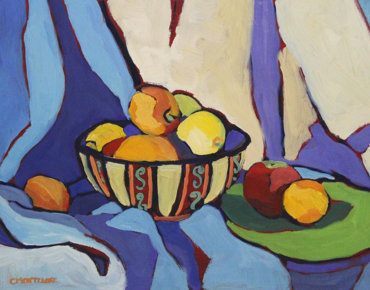 Schüssel Stillleben, 2019 von Catherine J Martzloff