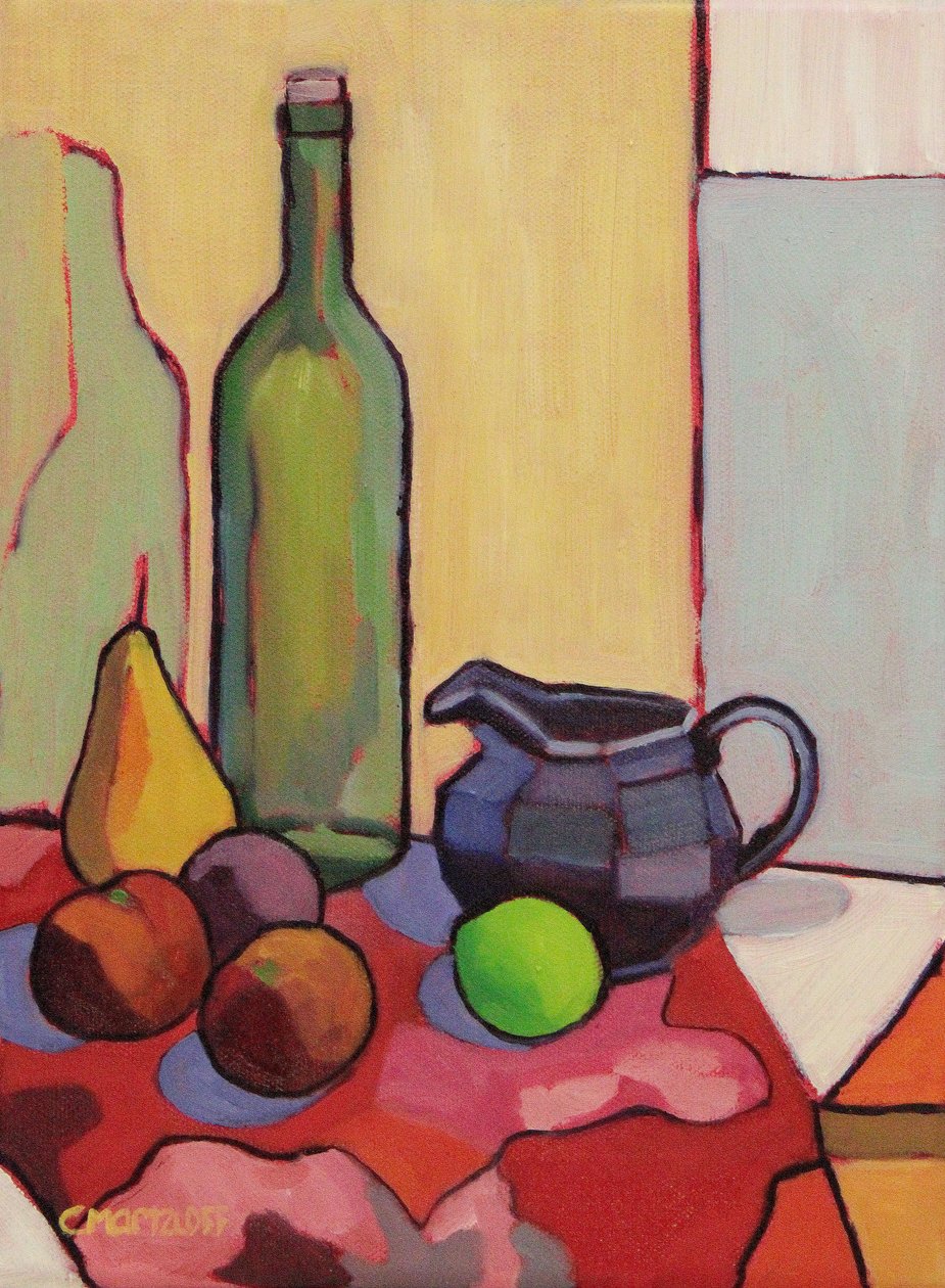 Geometrie der Farbe, 2023 von Catherine J Martzloff