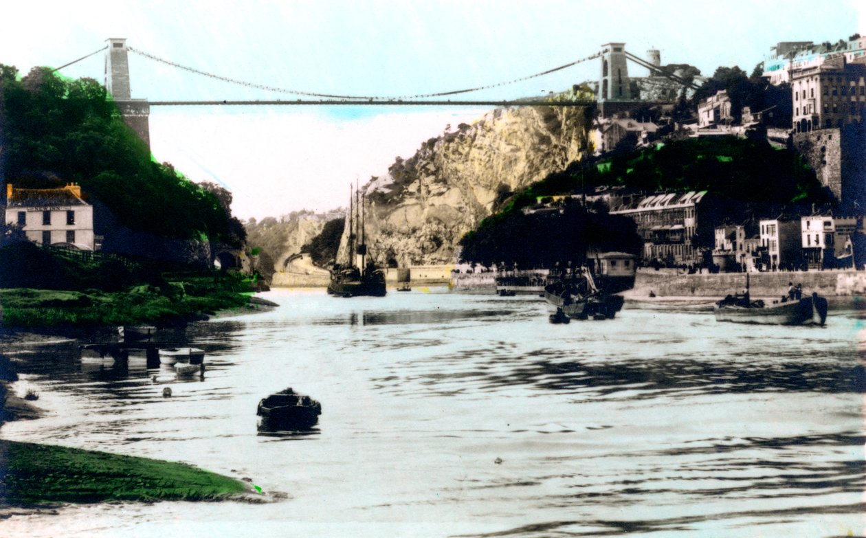 Clifton Hängebrücke, Bristol, 1926 von Cavenders Ltd