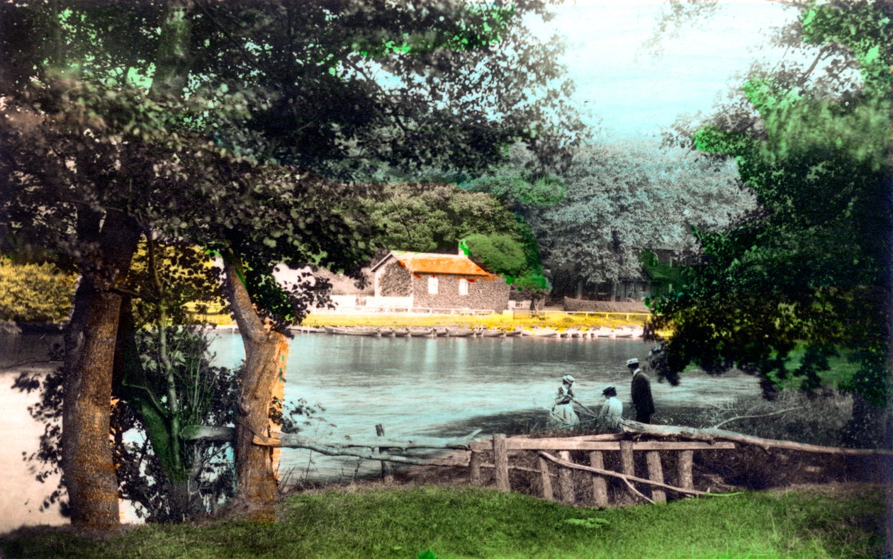 Ruswarp-Damm, Whitby, North Yorkshire, 1926 von Cavenders Ltd