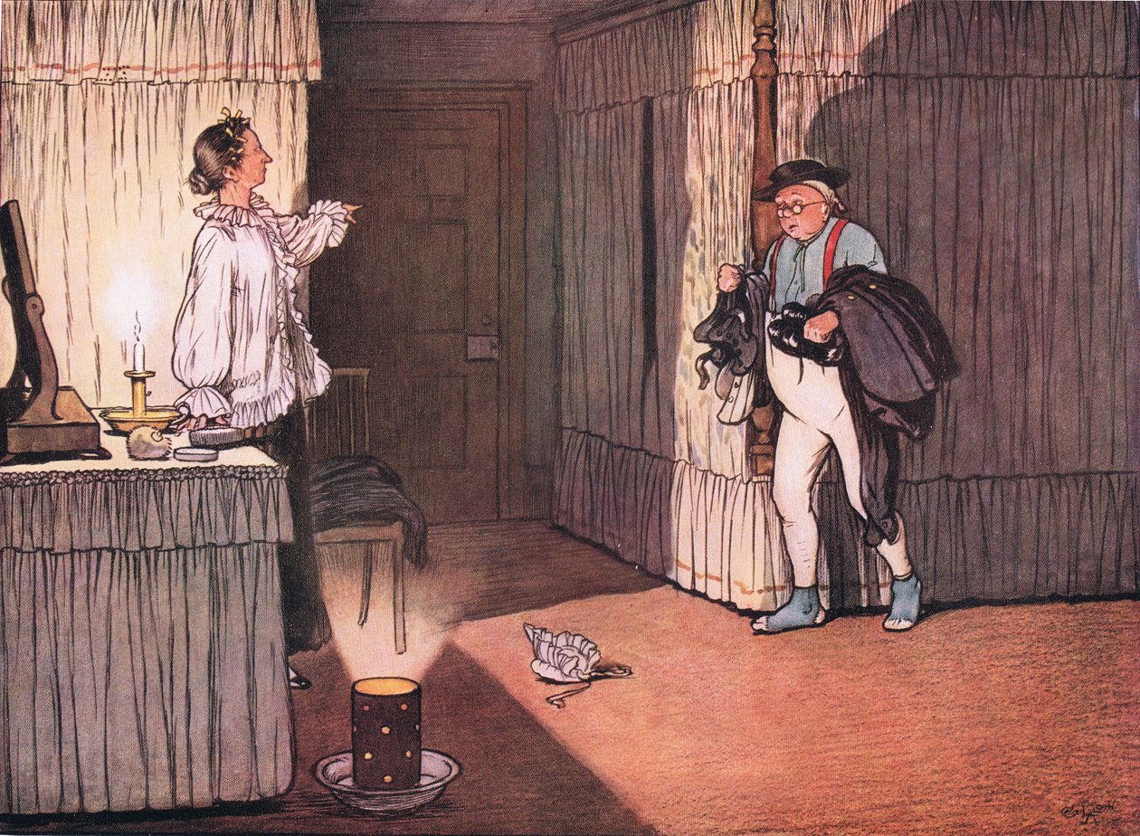 Ich vertraue, gnädige Frau, fuhr Mr. Pickwick fort, dass mein untadeliges Verhalten und der hingebungsvolle Respekt, den ich Ihrem Geschlecht entgegenbringe von Cecil Charles Windsor Aldin