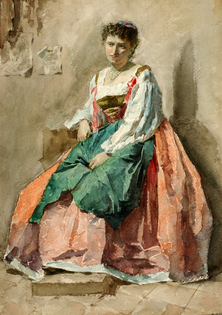Porträt einer Dame von Cesare Biseo