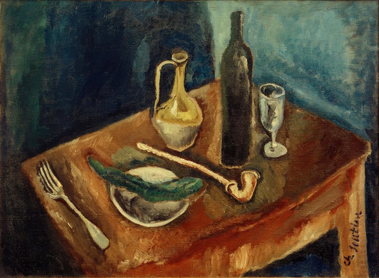 Stillleben mit Pfeife von Chaim Soutine
