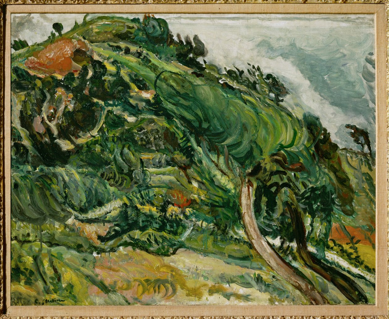 Landschaft mit Bäumen von Chaim Soutine