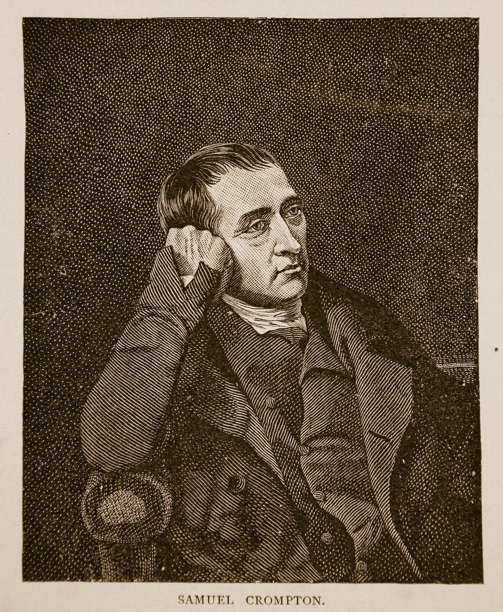 Samuel Crompton, graviert von C. Turner von Charles Allingham