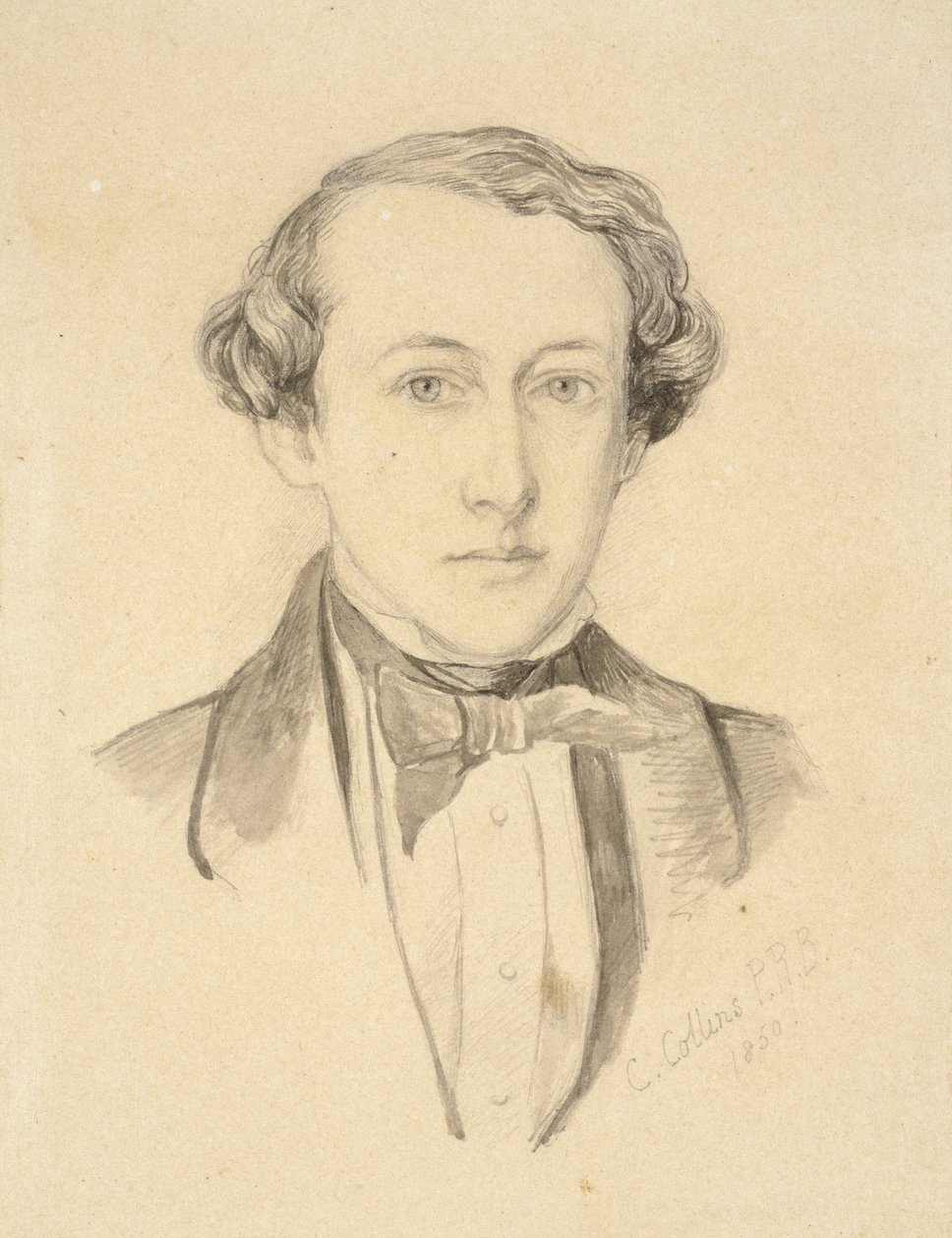 Porträt von Sir John Everett Millais, 1850 von Charles Collins