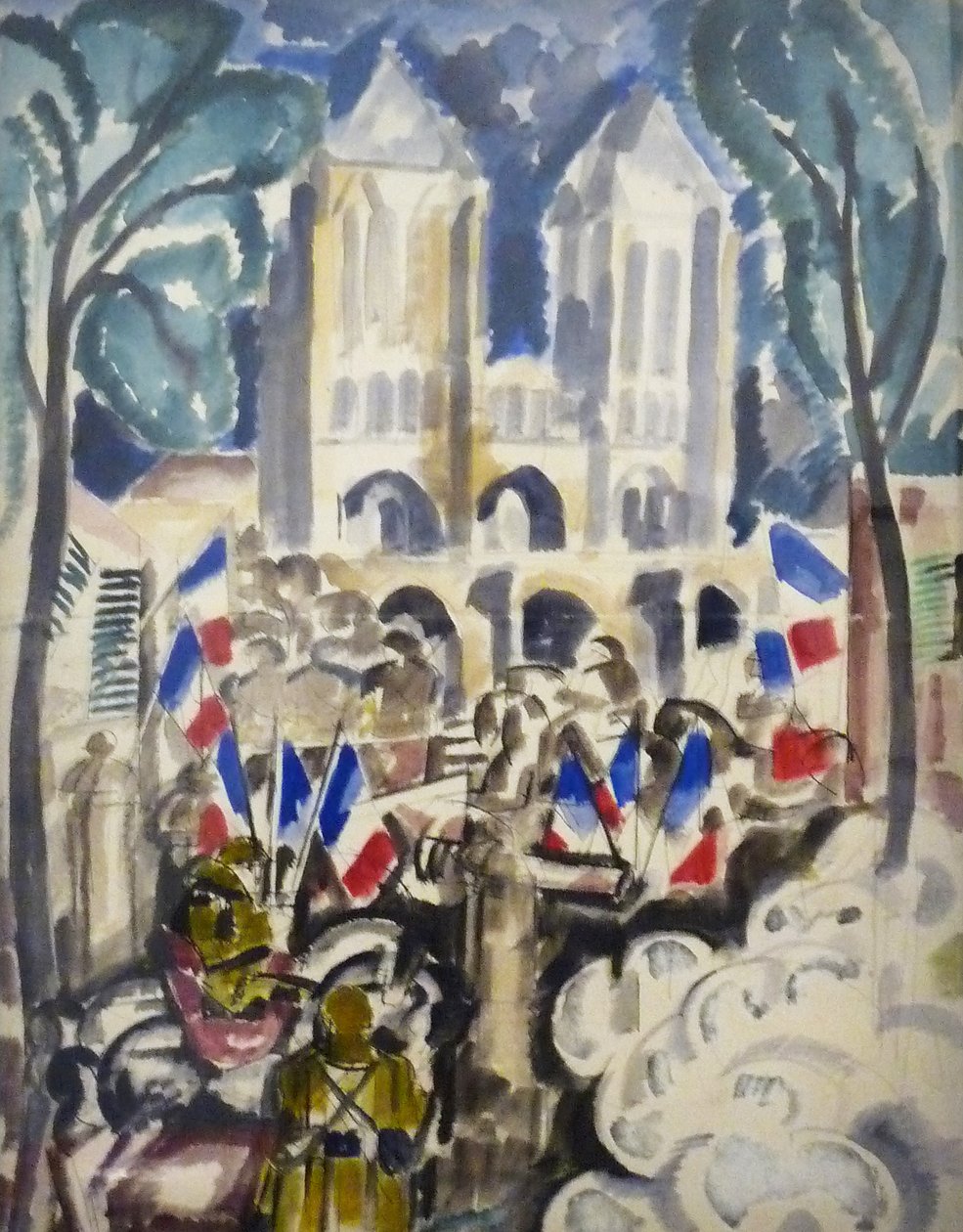 Noyon, 1917 von Charles Georges Dufresne