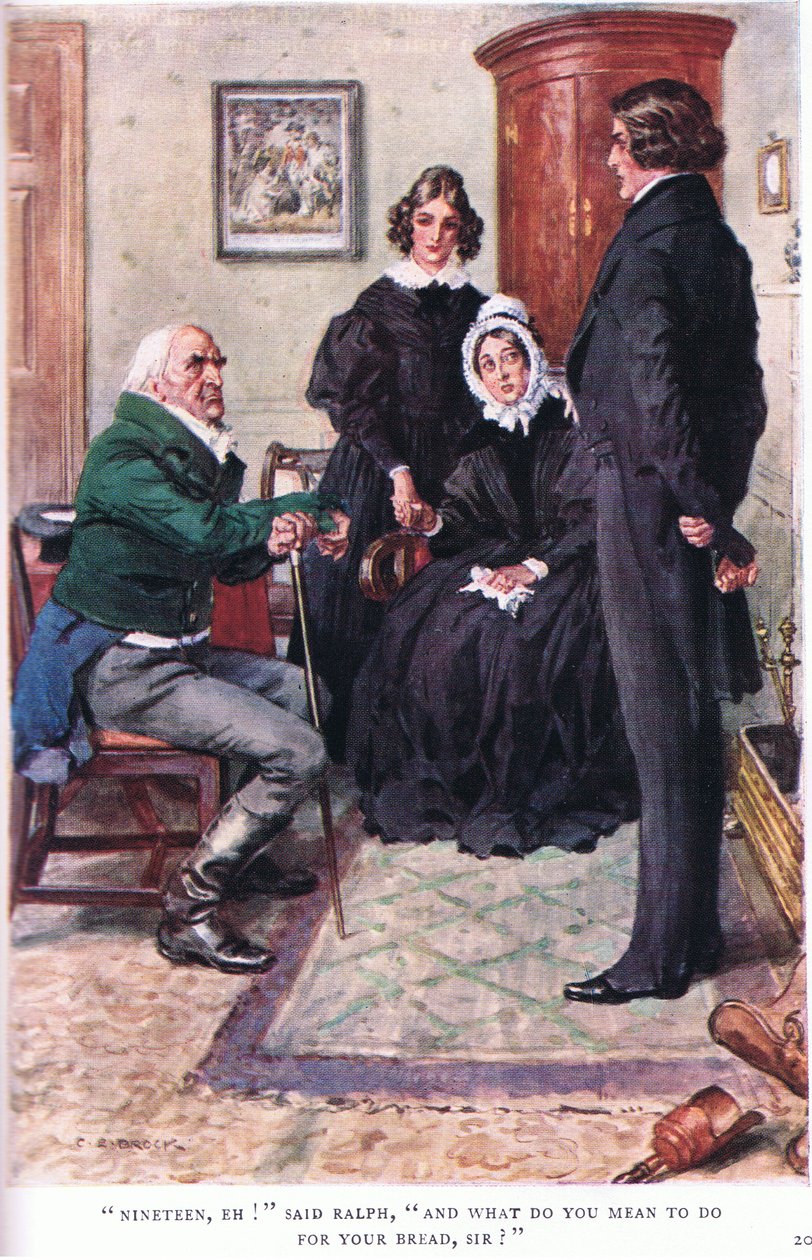 Neunzehn, was! sagte Ralph, Und was wollen Sie für Ihr Brot tun, Sir! von Charles Edmund Brock