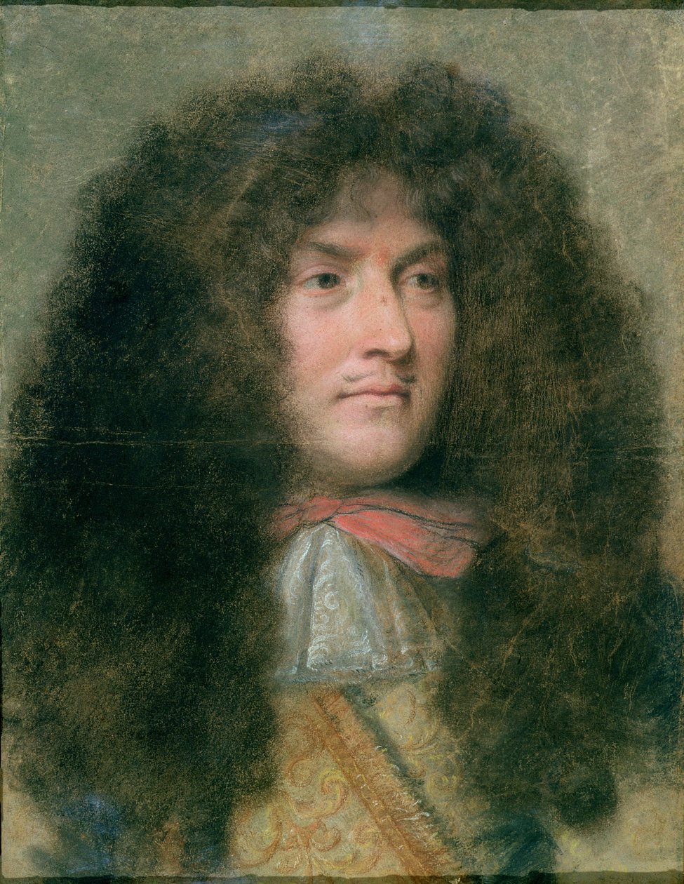 Porträt von Ludwig XIV. (1638-1715), König von Frankreich von Charles Le Brun