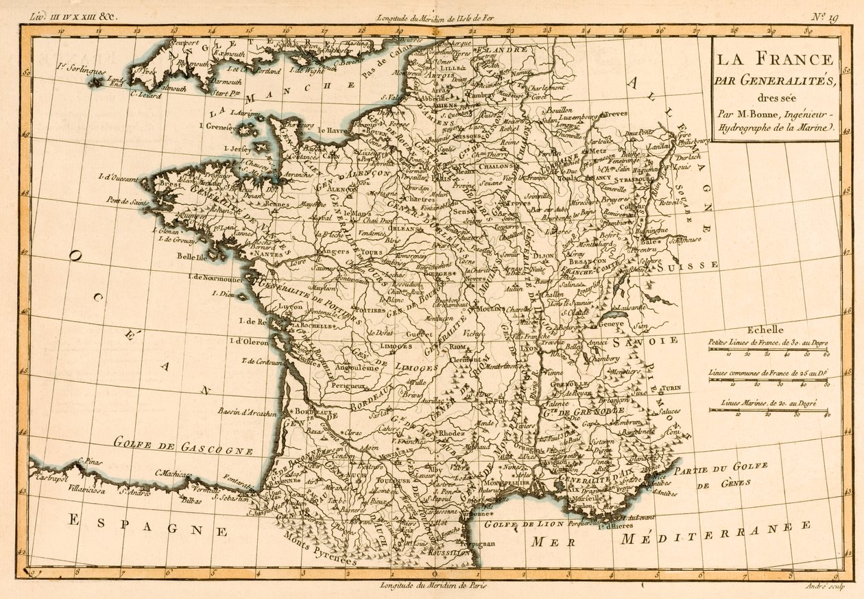 Frankreich nach Regionen, aus 