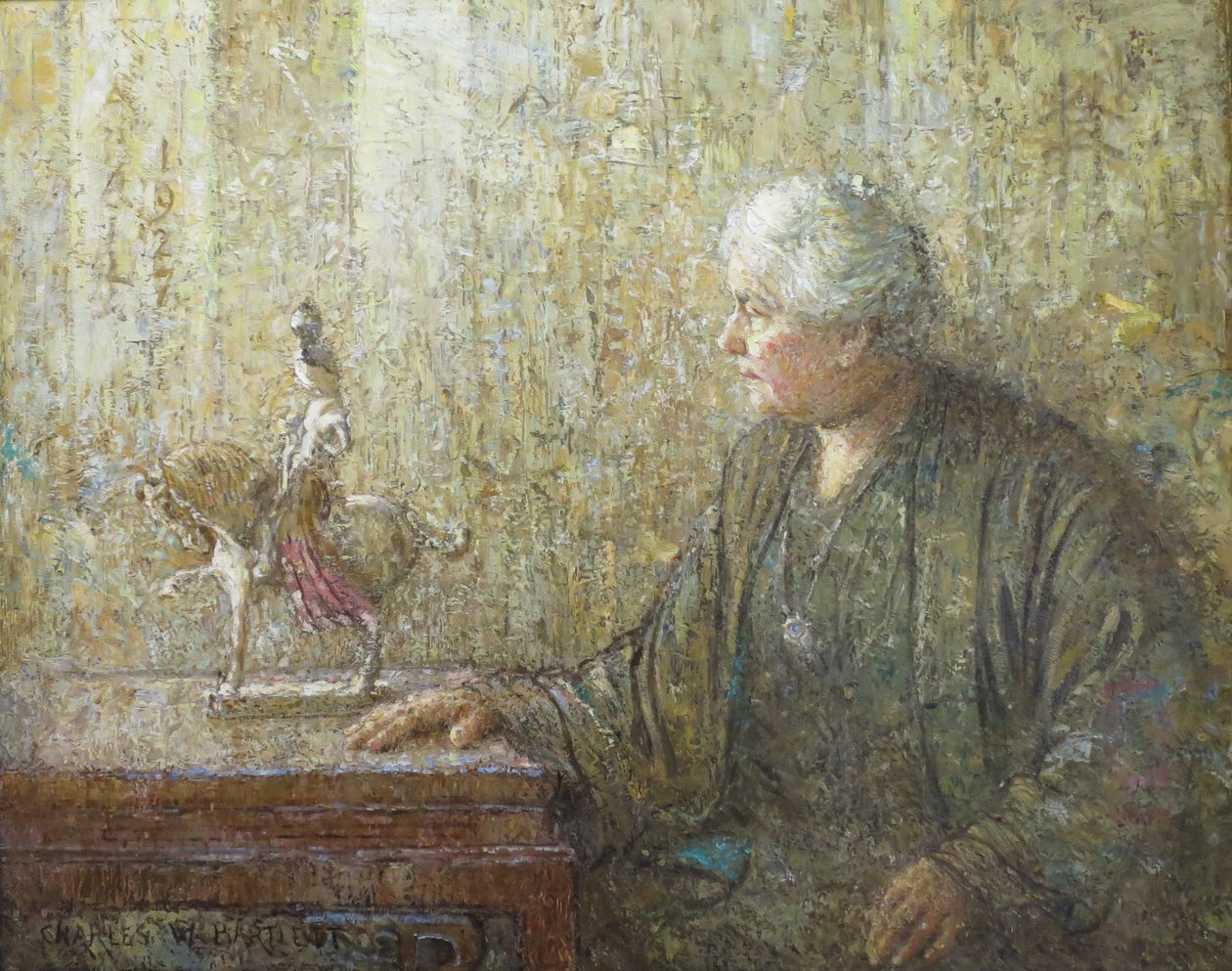 Porträt von Mrs. Charles Montague Cooke Anna Rice Cooke von Charles William Bartlett