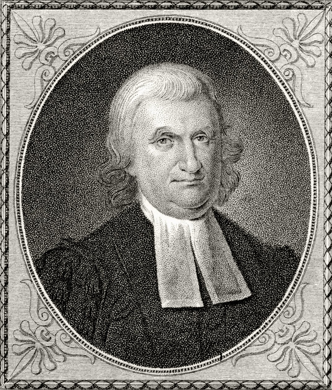 Dr. John Witherspoon, graviert von James Barton Longacre (1794-1869) von Charles Willson Peale