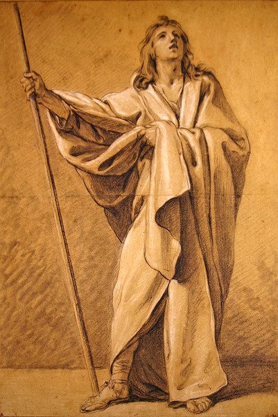 Studie des Heiligen Rochus von Charles Michel Ange Challe