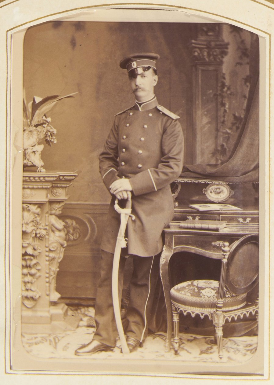 Porträt von Georg I., König der Hellenen von Charles Bergamasco
