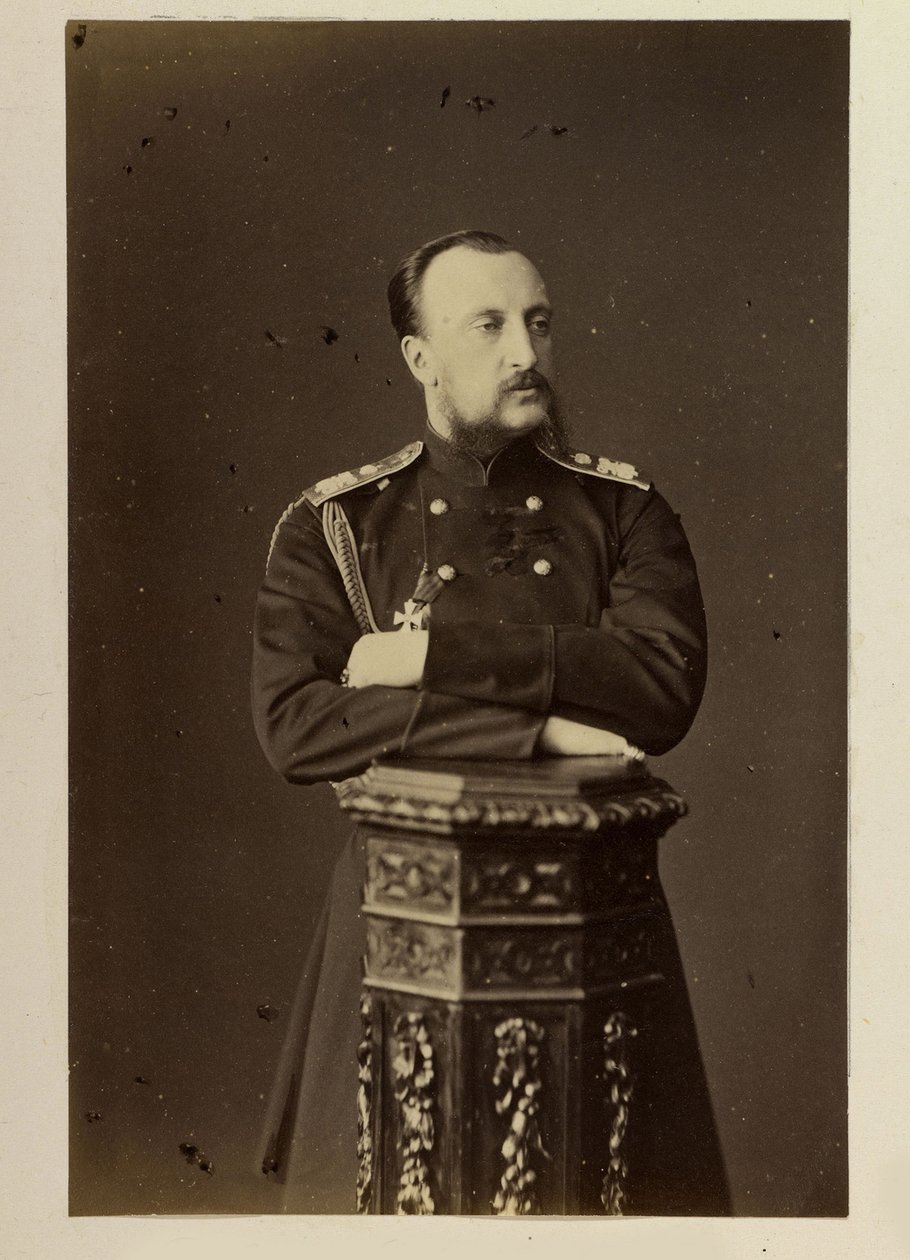 Nikolai Nikolajewitsch von Russland - Porträt des Großfürsten Nikolai Nikolajewitsch (der Ältere) von Russland (1831-1891) von Charles Bergamasco