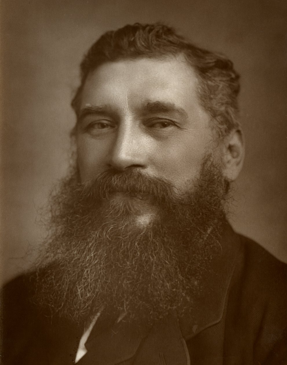 Joseph Knight, britischer Schriftsteller und Theaterkritiker, 1884 von Charles A. Long