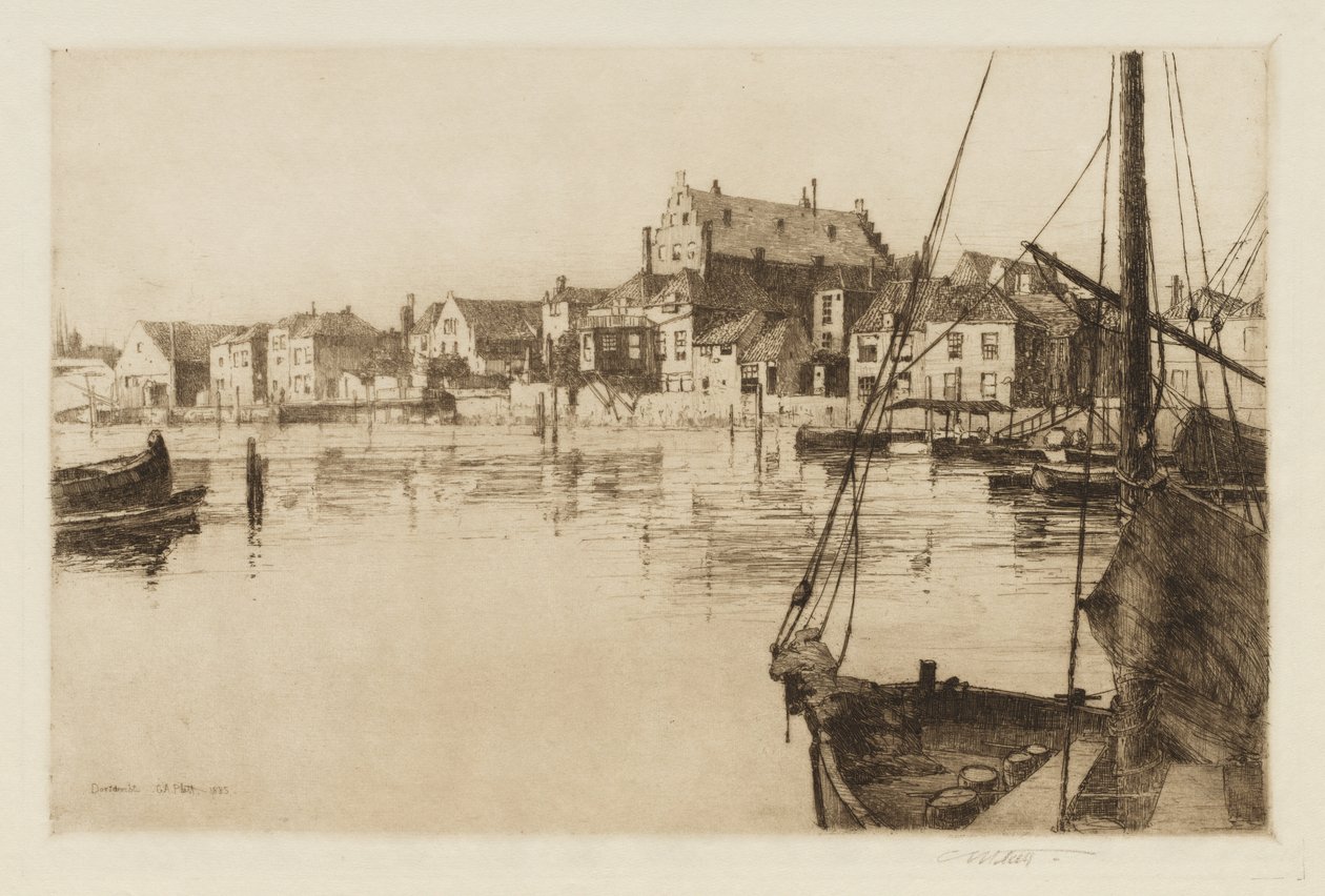 Dordrecht, 1885 von Charles Adams Platt