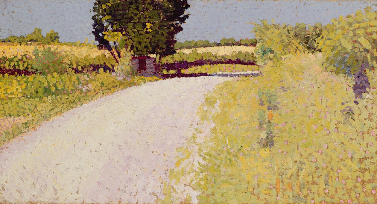 Pfad auf dem Land, ca. 1886 von Charles Angrand
