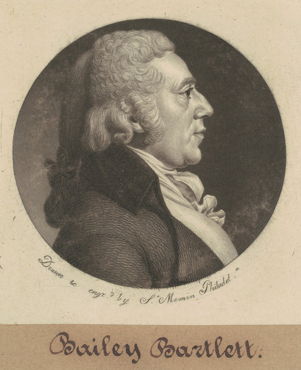 Bailey Bartlett von Charles B. J. Févret de Saint Mémin
