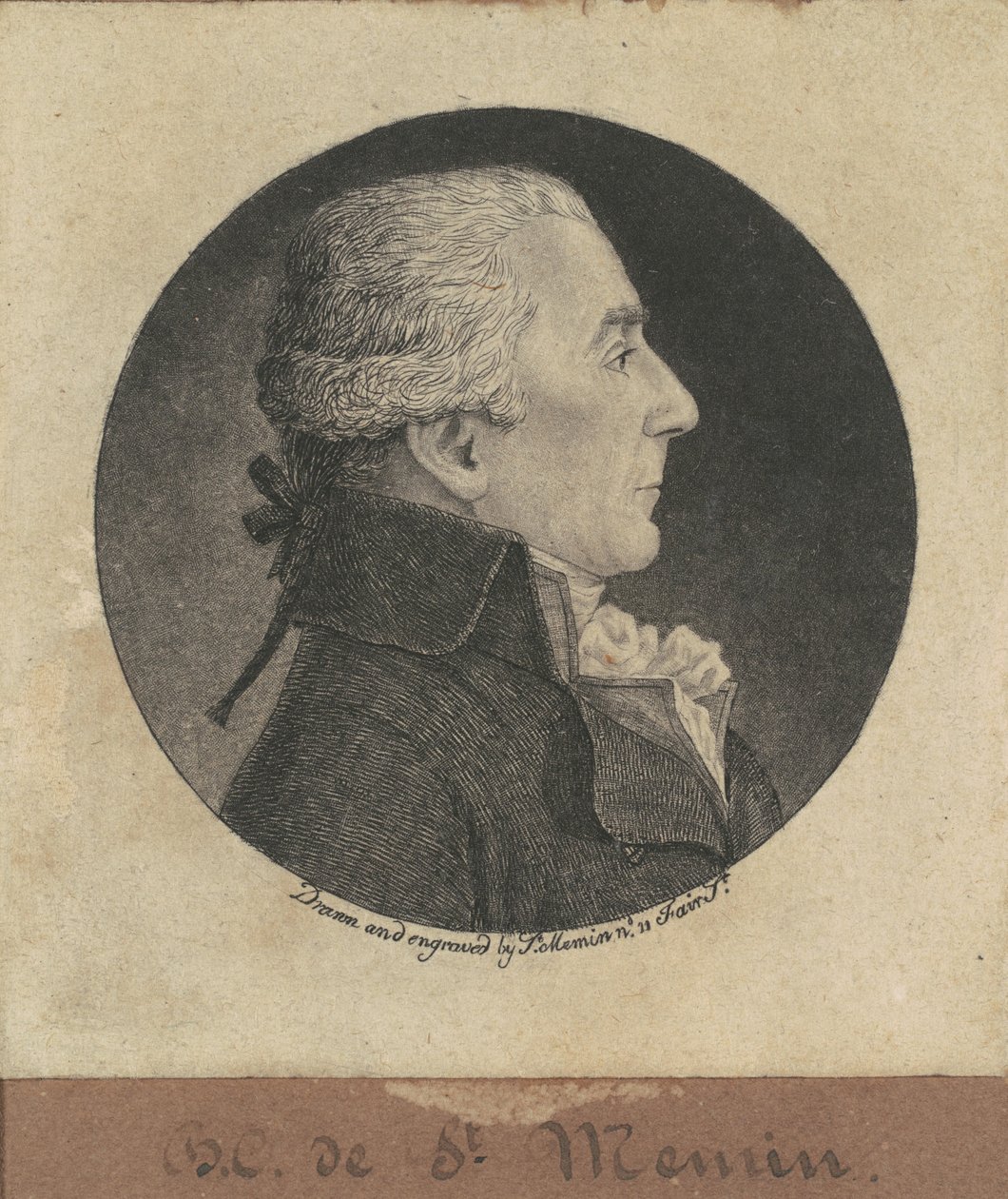 Bénigne-Charles Févret de Saint-Mémin von Charles B. J. Févret de Saint Mémin