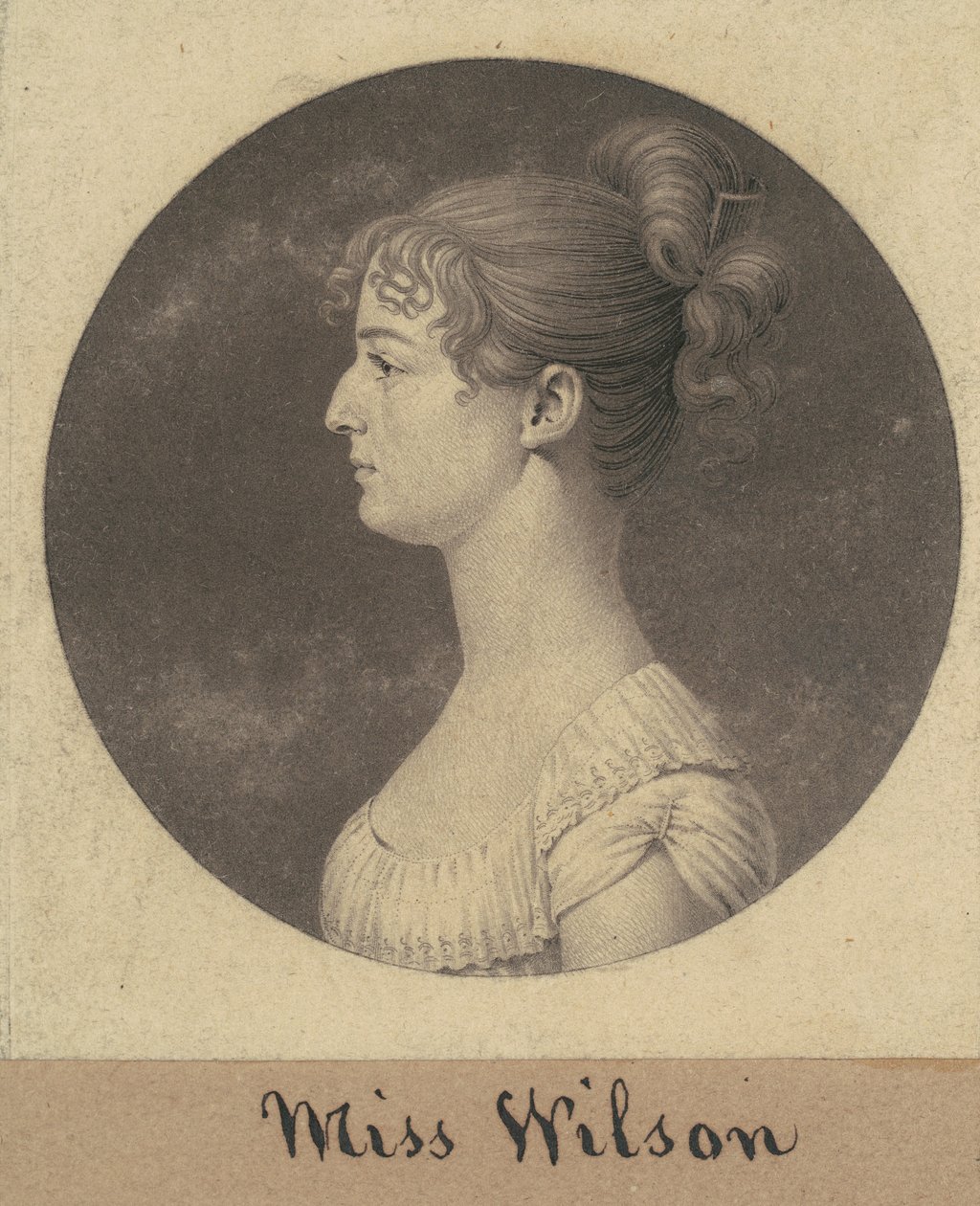Caroline Lewis von Charles B. J. Févret de Saint Mémin
