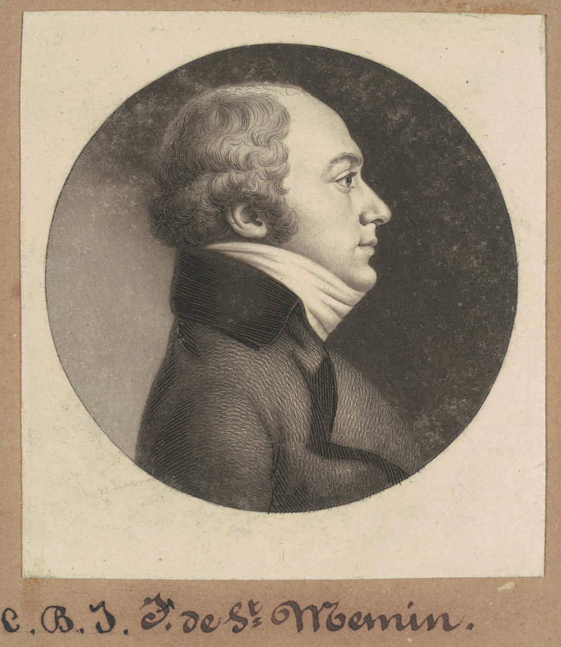 Charles Balthazar Julien Févret de Saint-Mémin von Charles B. J. Févret de Saint Mémin