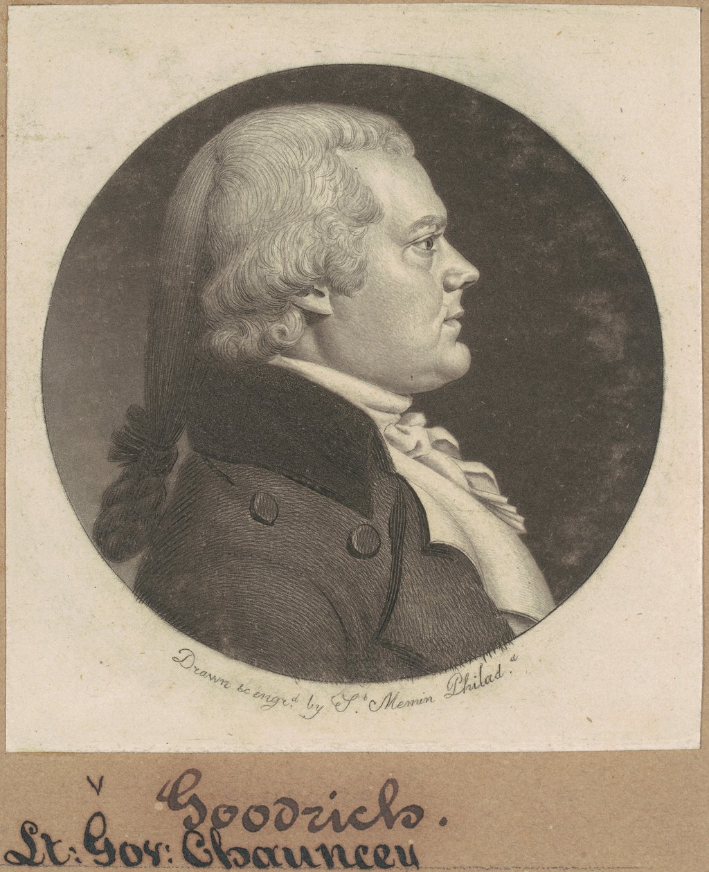 Chauncey Goodrich von Charles B. J. Févret de Saint Mémin