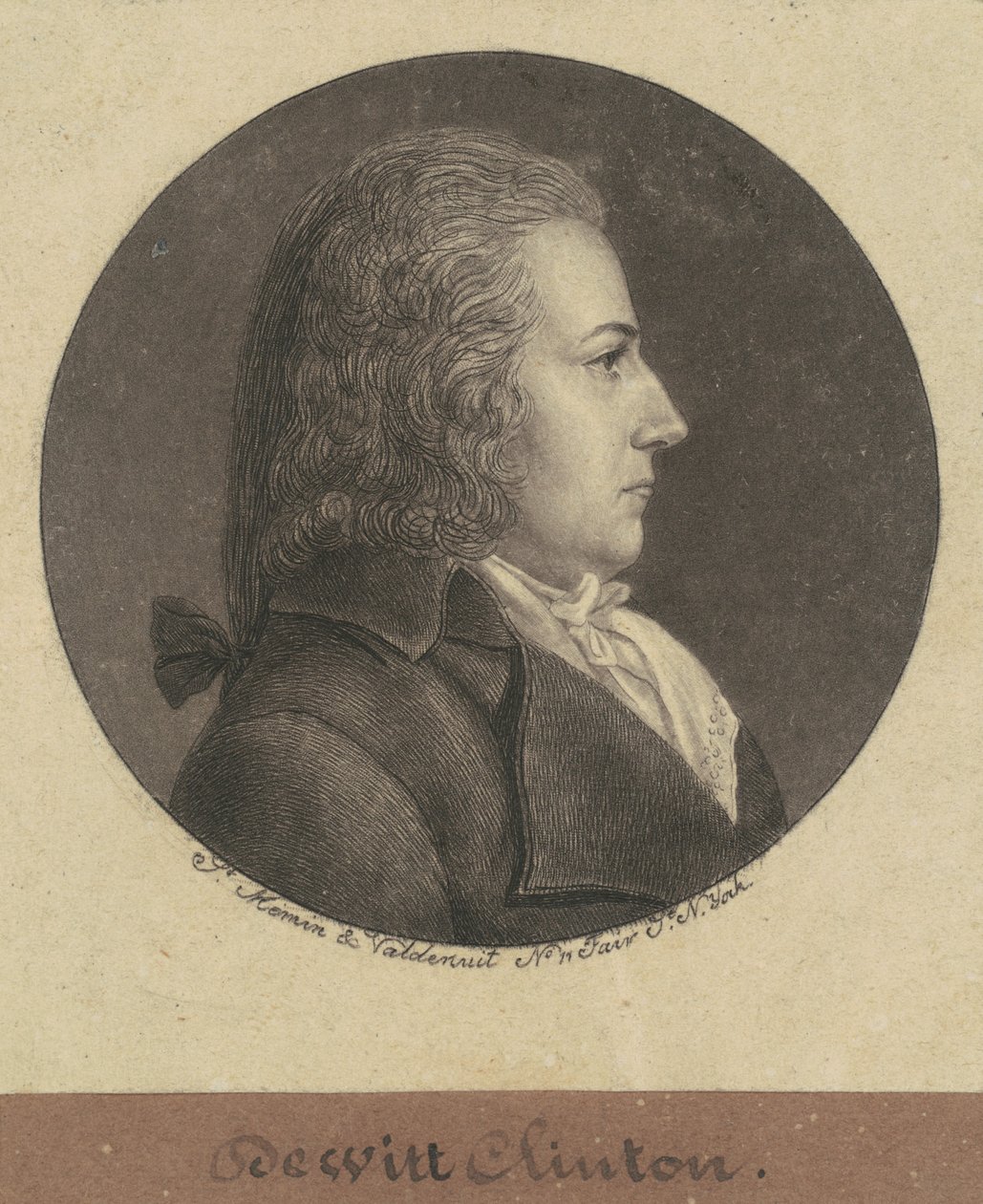 DeWitt Clinton von Charles B. J. Févret de Saint Mémin