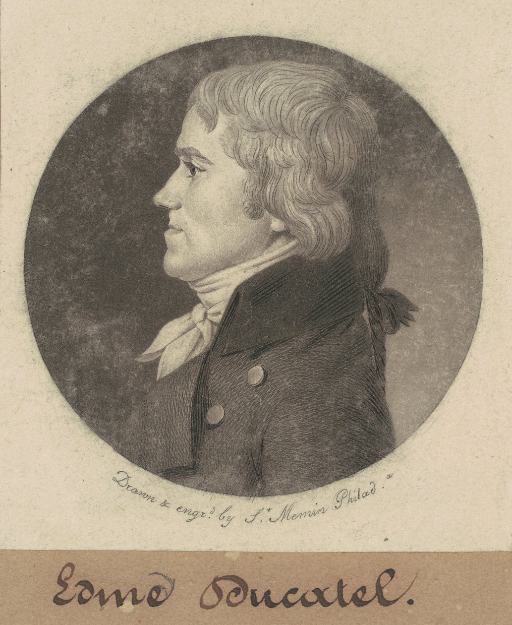 Edme Ducatel von Charles B. J. Févret de Saint Mémin
