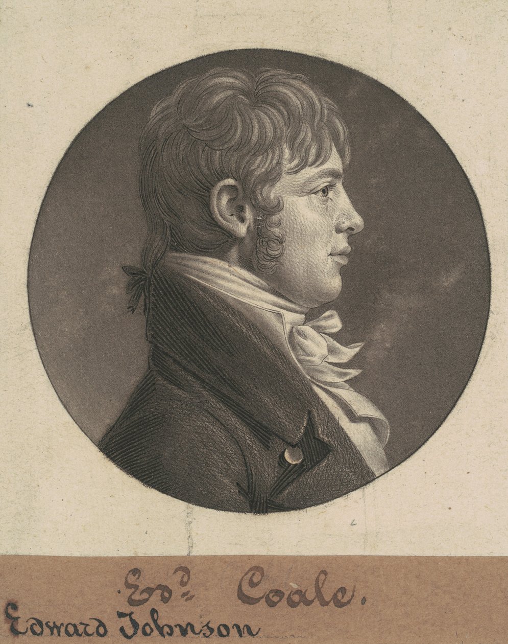 Edward Johnson Coale von Charles B. J. Févret de Saint Mémin