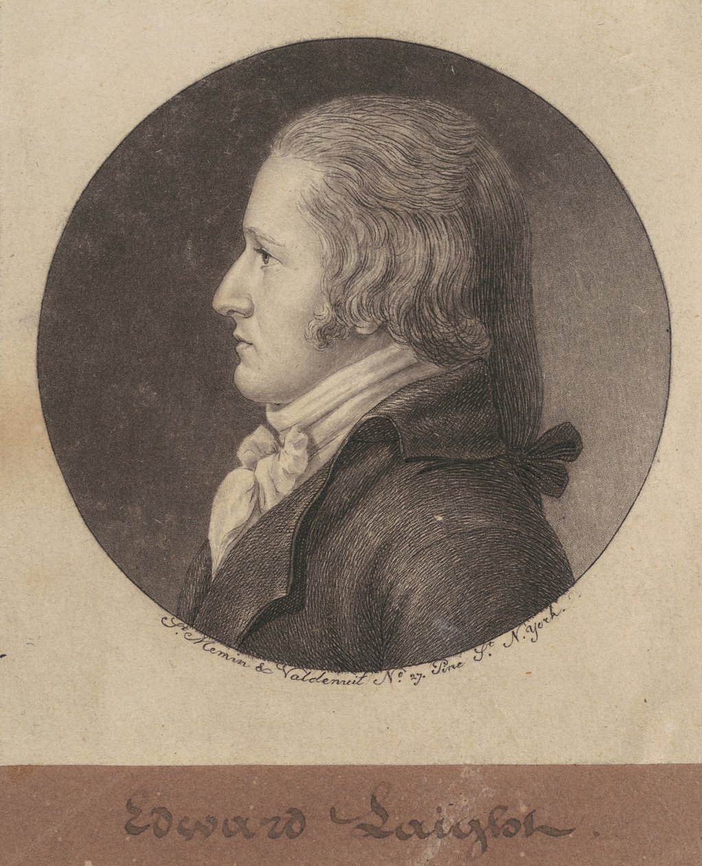 Edward William Laight von Charles B. J. Févret de Saint Mémin