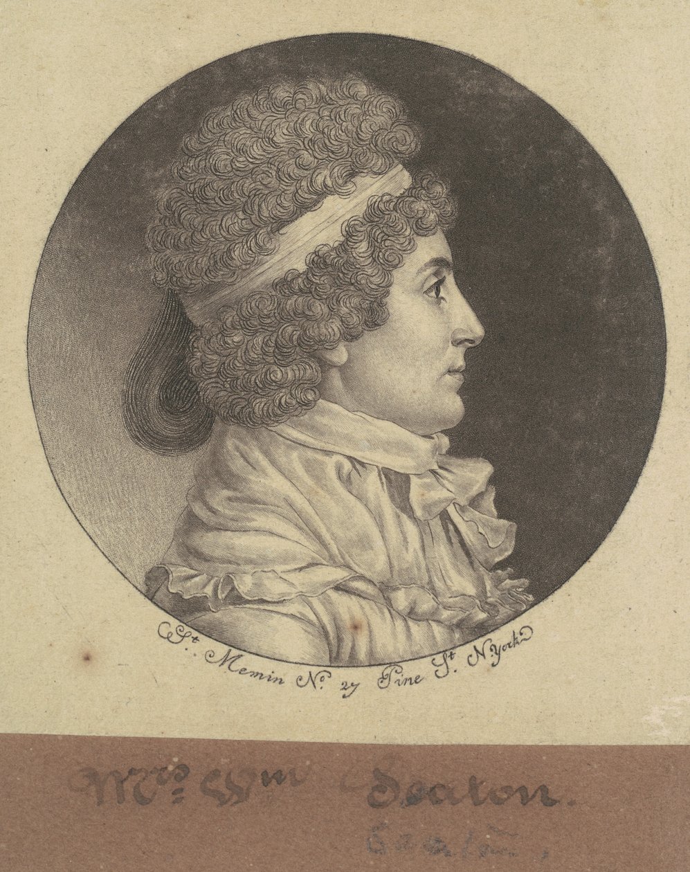 Elizabeth Ann Bayley Seton von Charles B. J. Févret de Saint Mémin