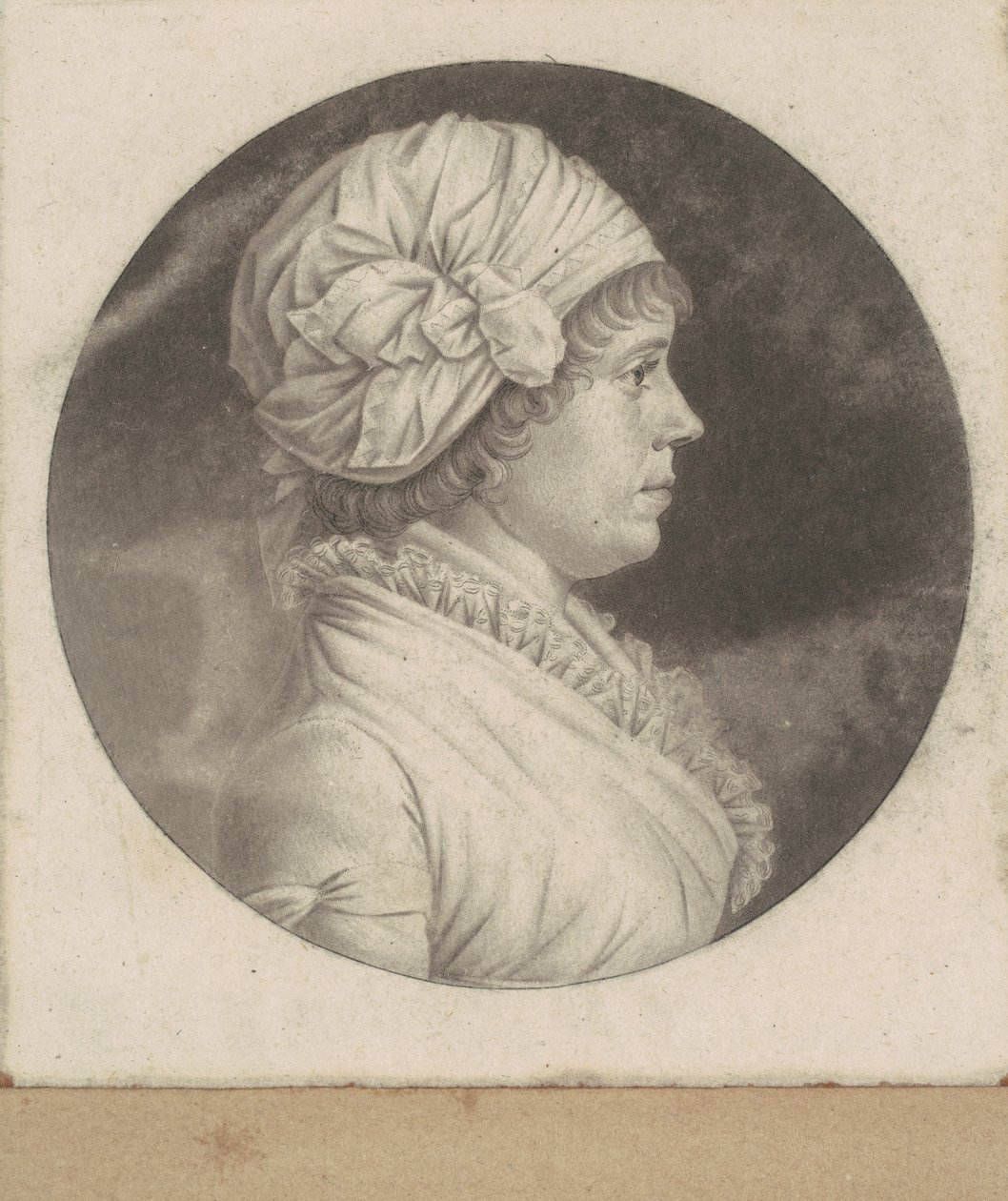 Elizabeth Rittenhouse Sergeant von Charles B. J. Févret de Saint Mémin