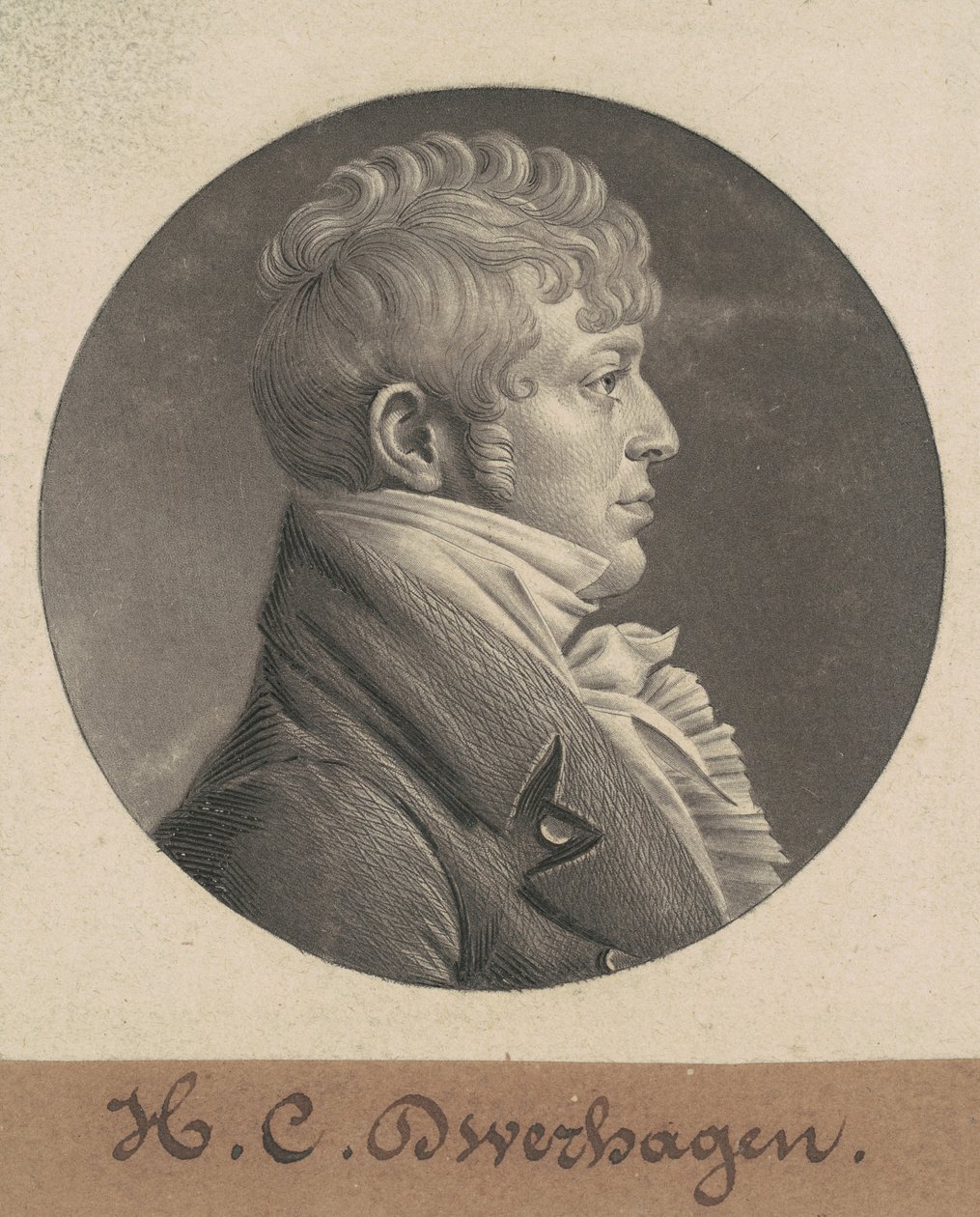 H. C. Dwerhagen von Charles B. J. Févret de Saint Mémin