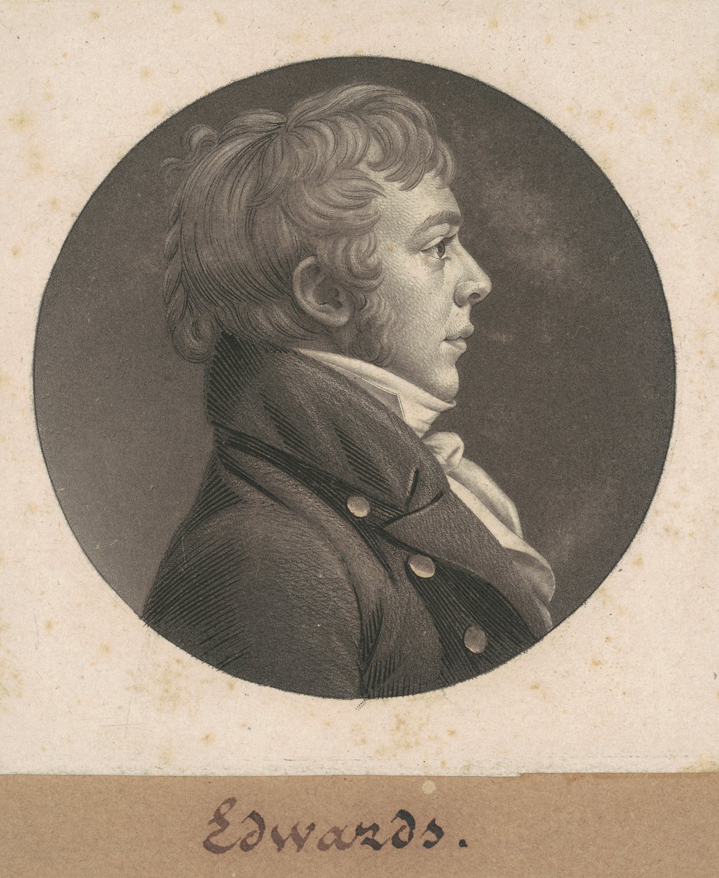 Horace Hampton Edwards von Charles B. J. Févret de Saint Mémin