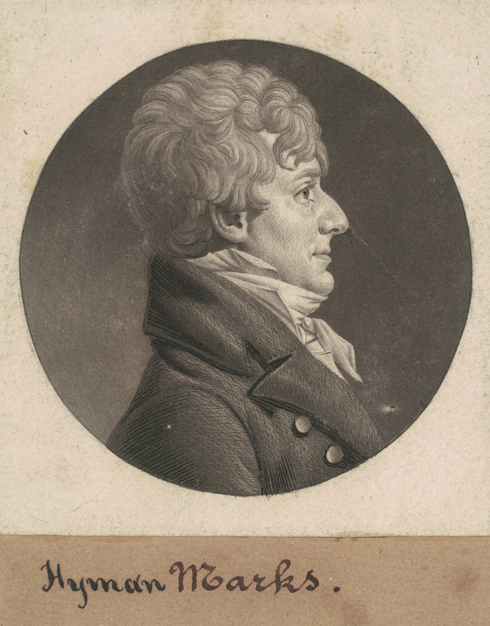 Hyman Marks von Charles B. J. Févret de Saint Mémin