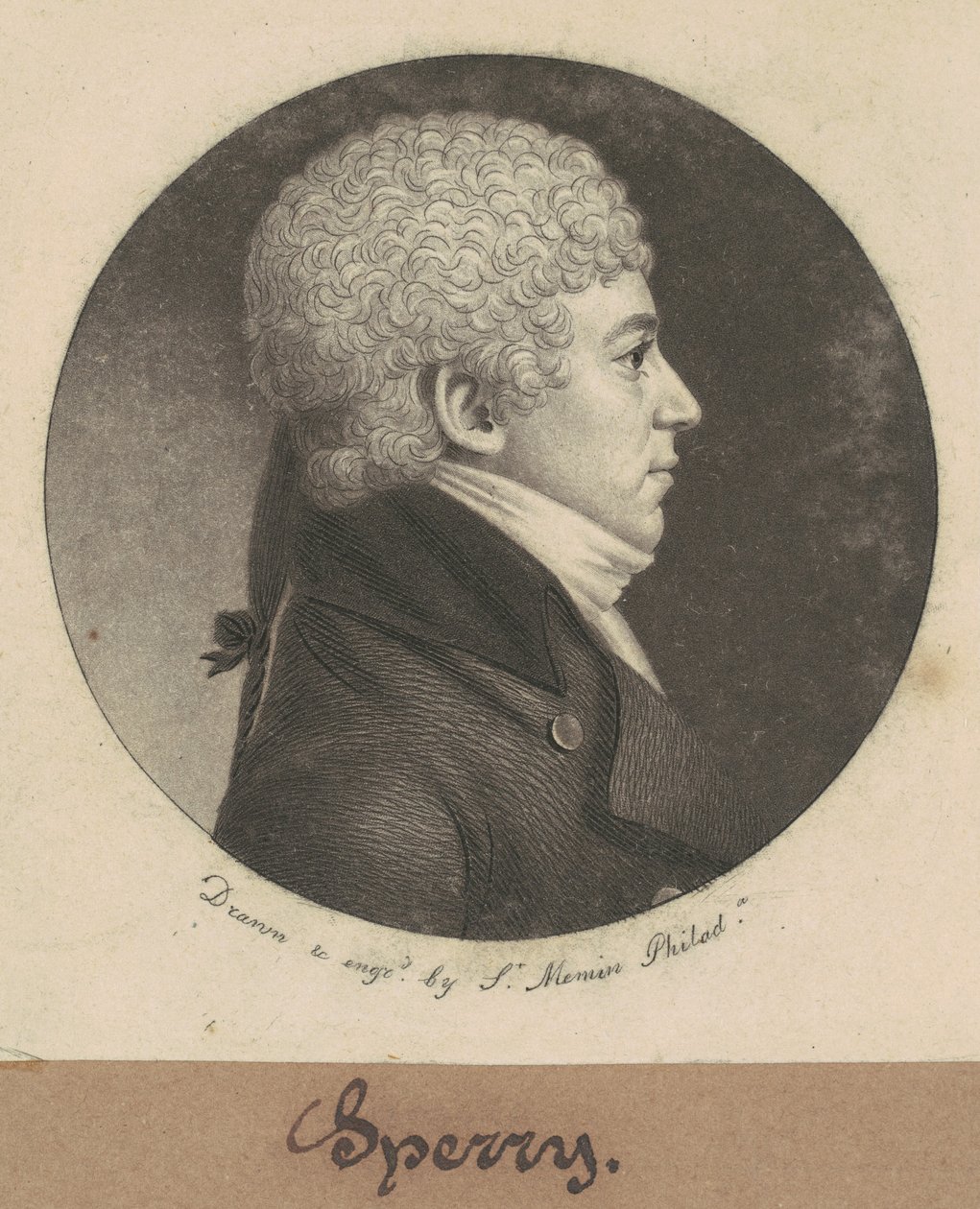 Jacob Sperry von Charles B. J. Févret de Saint Mémin