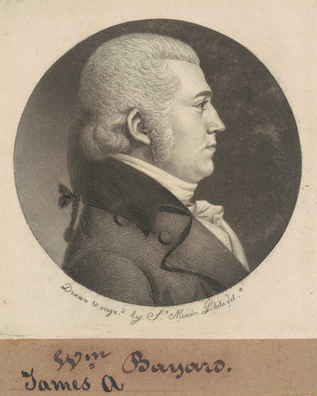 James Asheton Bayard von Charles B. J. Févret de Saint Mémin