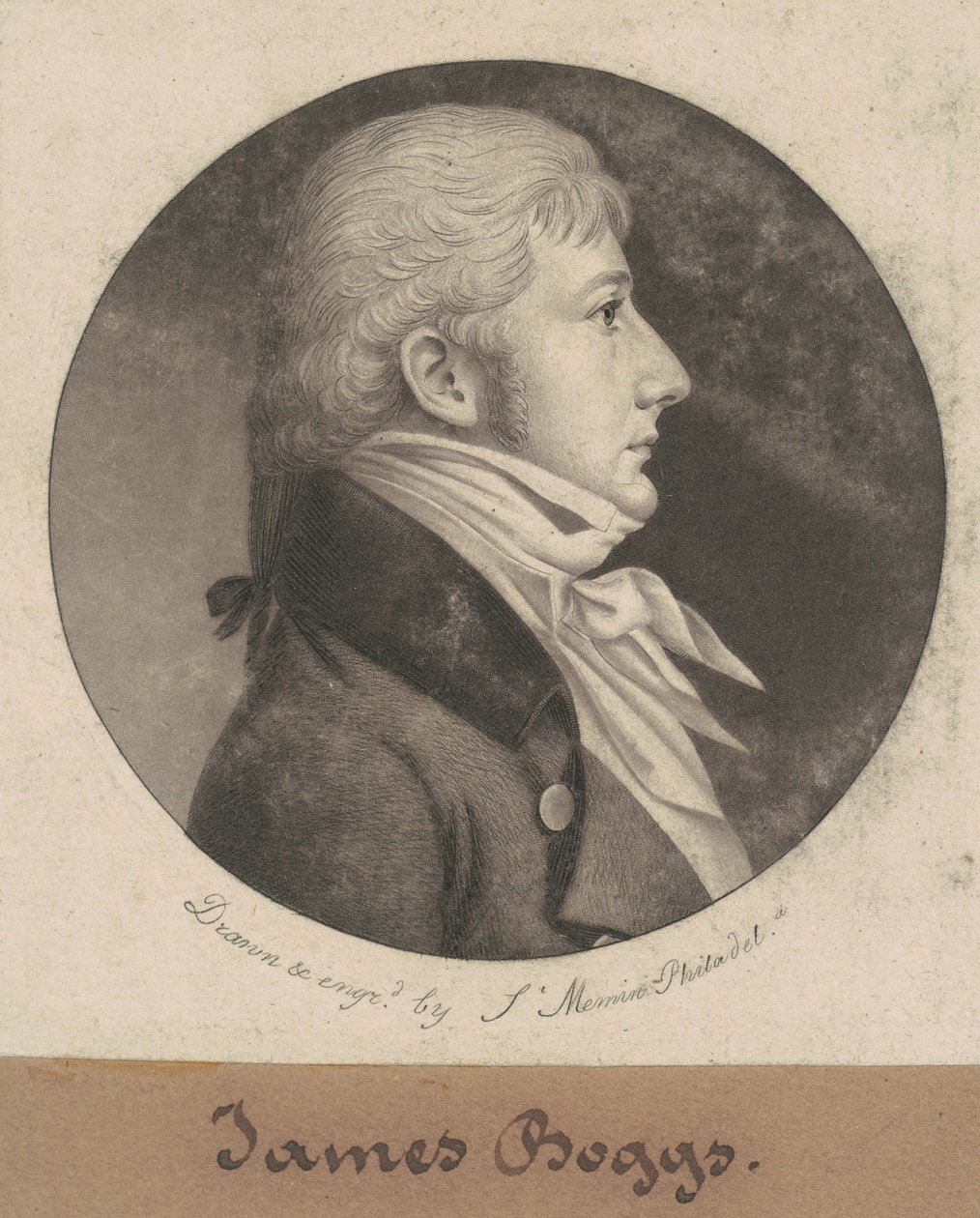 James Boggs von Charles B. J. Févret de Saint Mémin