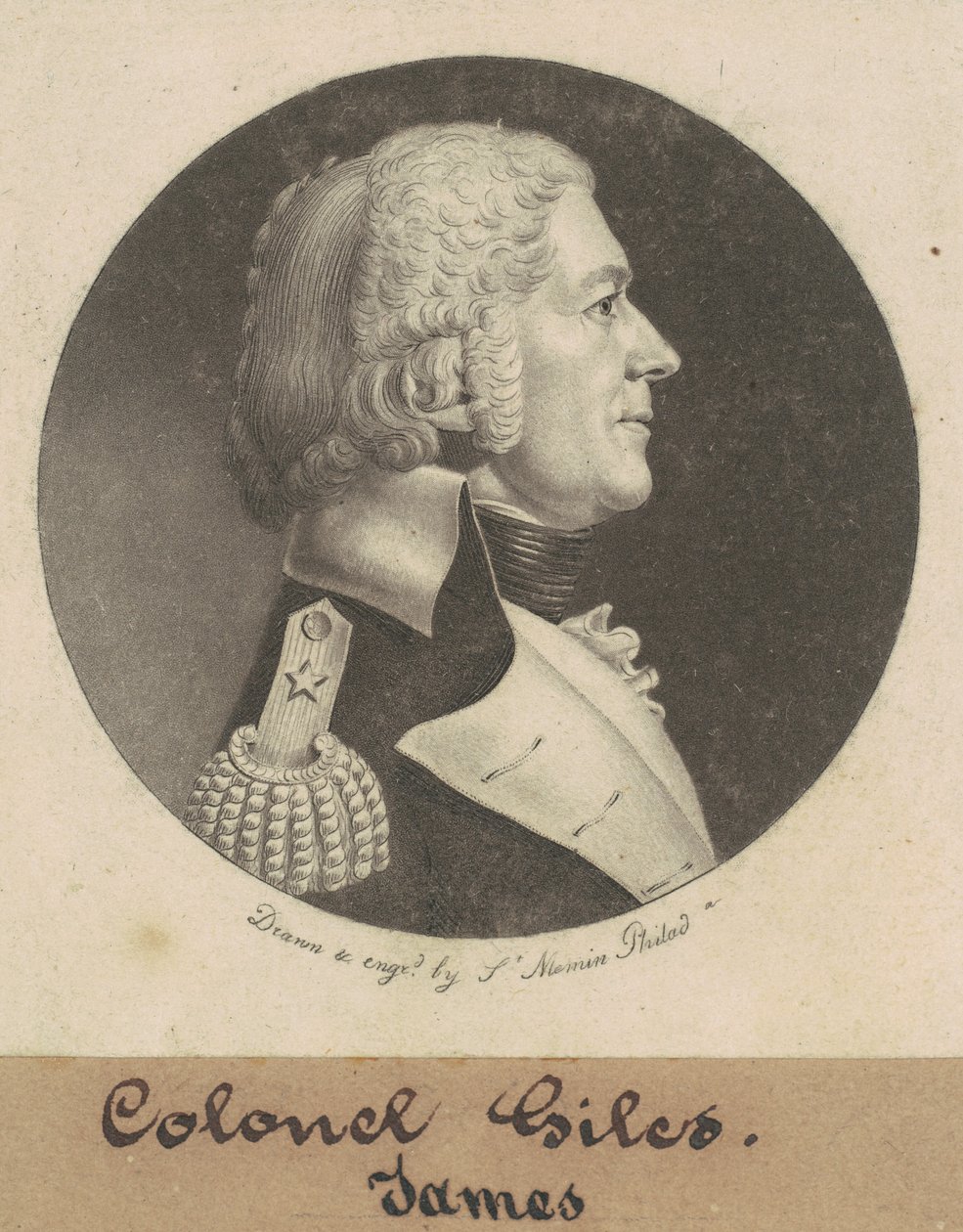 James Giles von Charles B. J. Févret de Saint Mémin