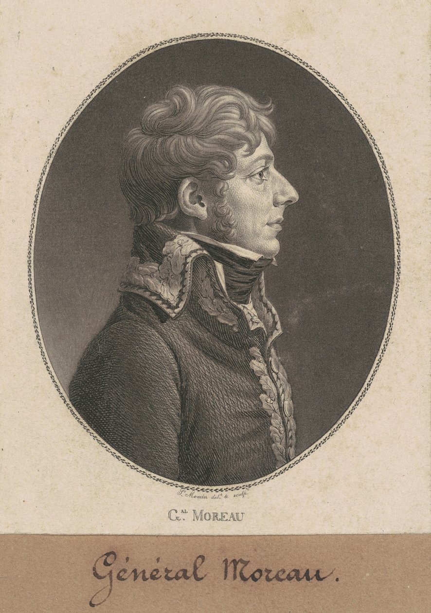 Jean-Victor Moreau von Charles B. J. Févret de Saint Mémin
