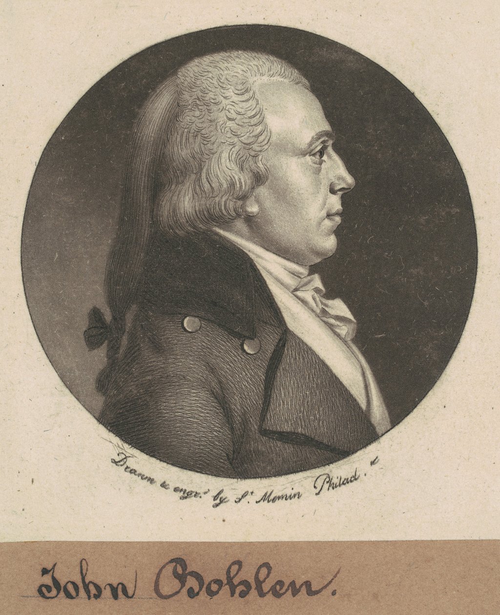 John Bohlen von Charles B. J. Févret de Saint Mémin