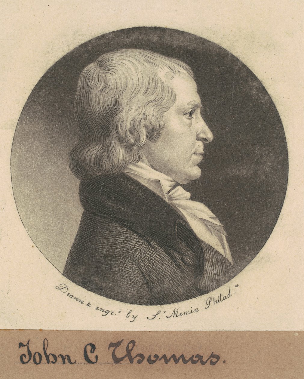 John Chew Thomas von Charles B. J. Févret de Saint Mémin